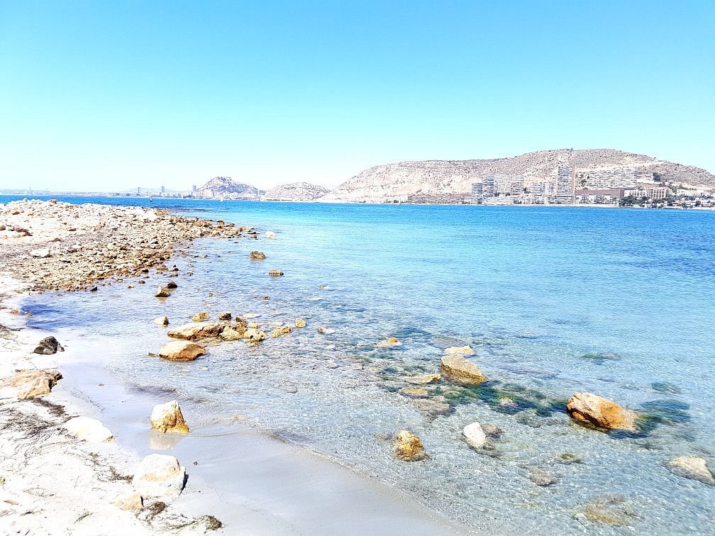Playa de la Almadraba hoy