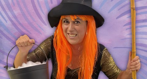 Cartel de KIDS & STORIES «Halloween, Room on the broom»