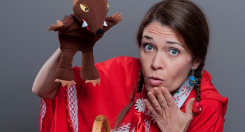 Cartel de KIDS & STORIES «Little red riding hood»