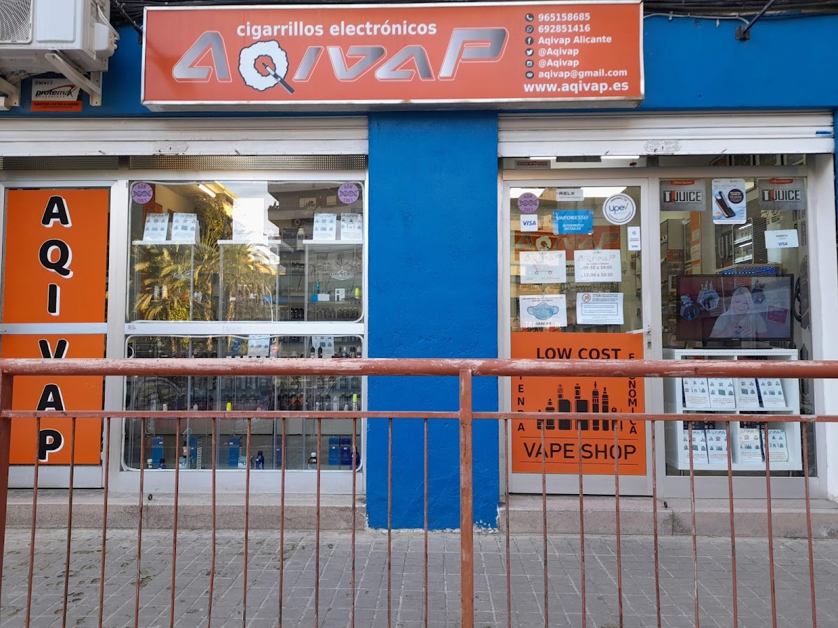 Aqivap todo para el vapeo y cigarros electronicos, vape shop