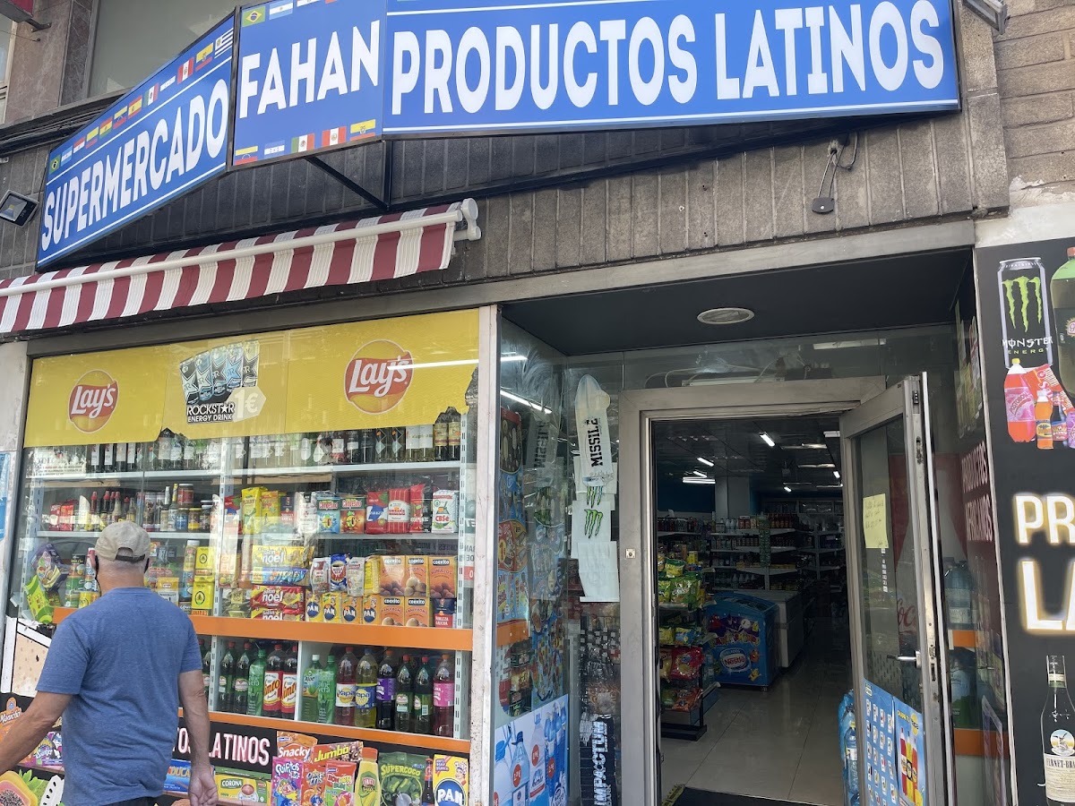Supermercados productos Latinos