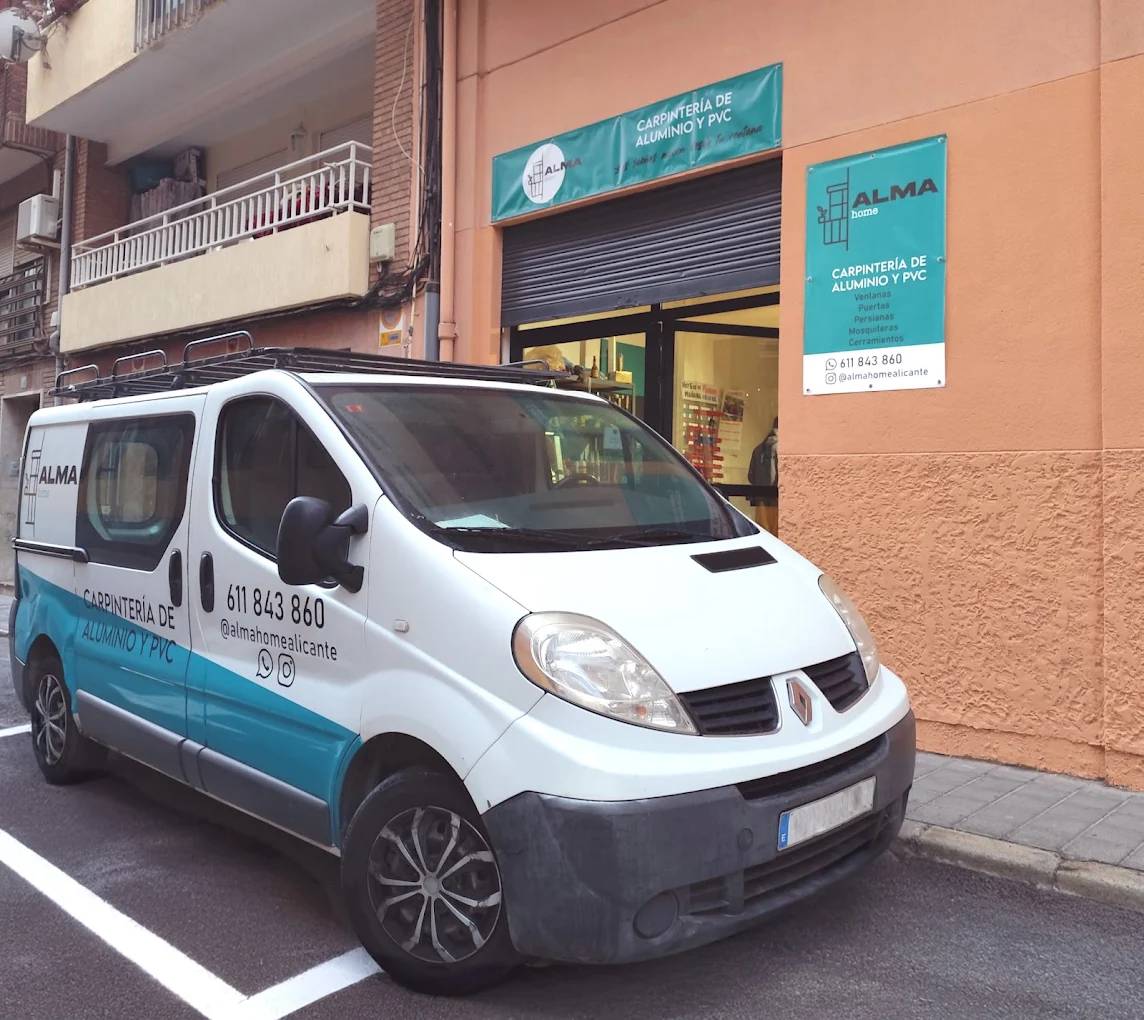 Carpintería de Aluminio y PVC en Alicante - Alma Home