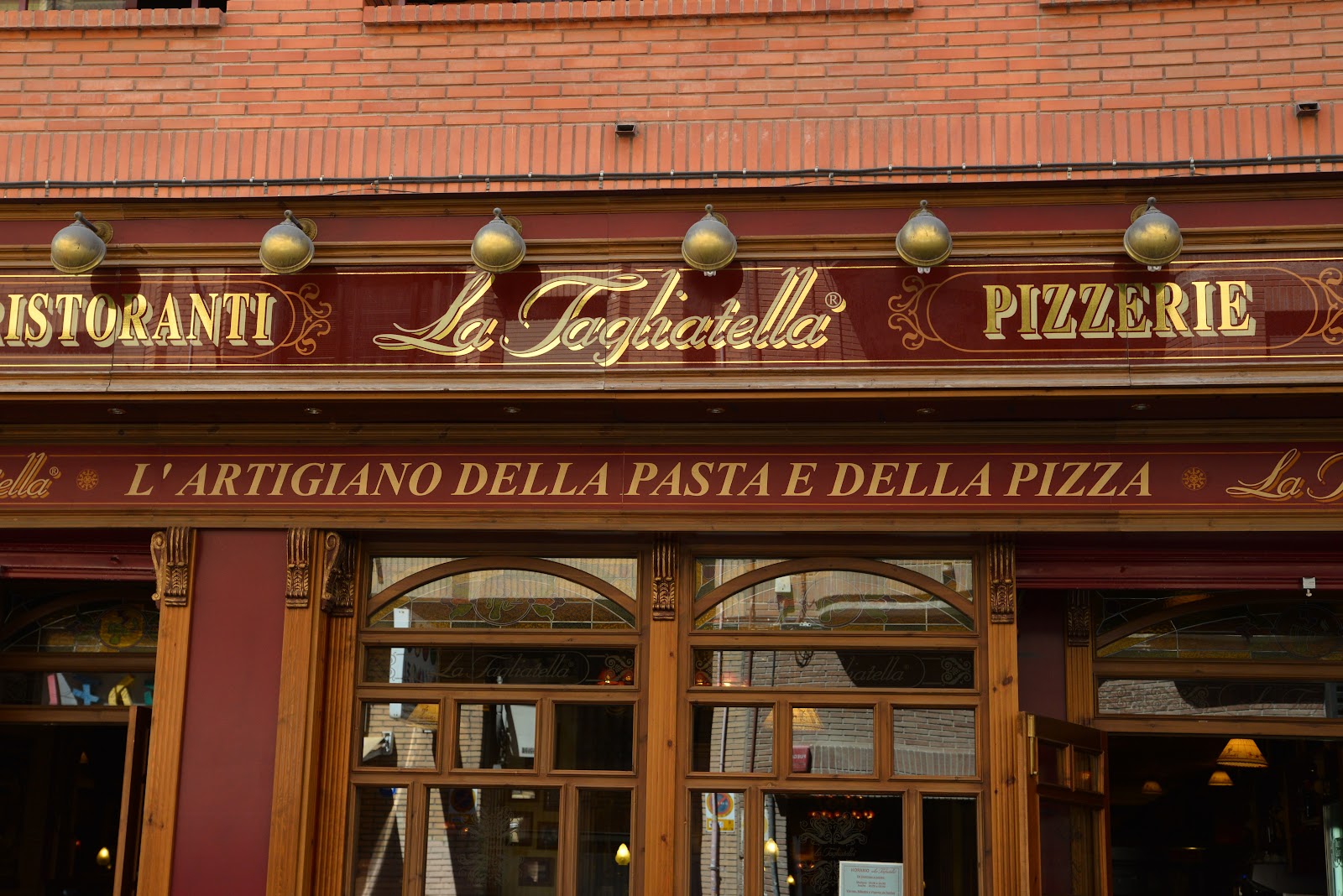 Restaurant La Tagliatella | C/ Arquitecte Morell, Alacant