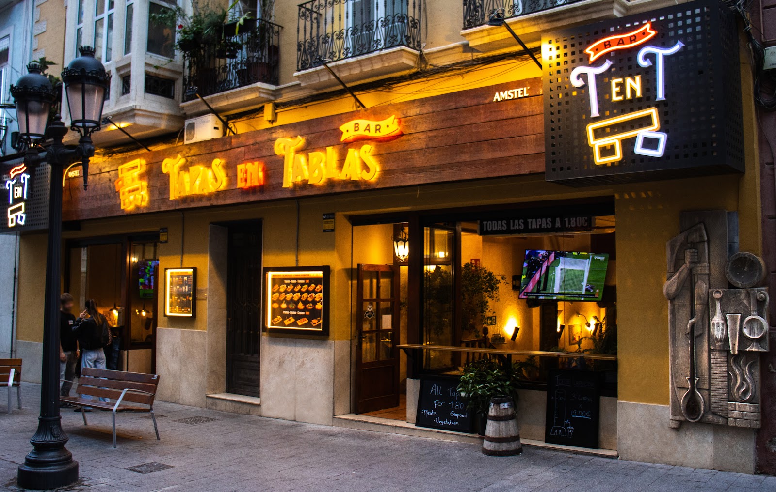 T en T Tapas en Tablas