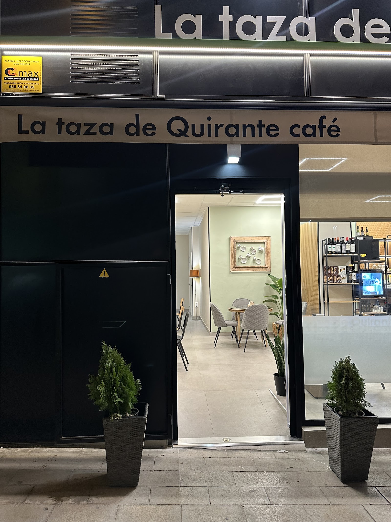 La taza de quirante