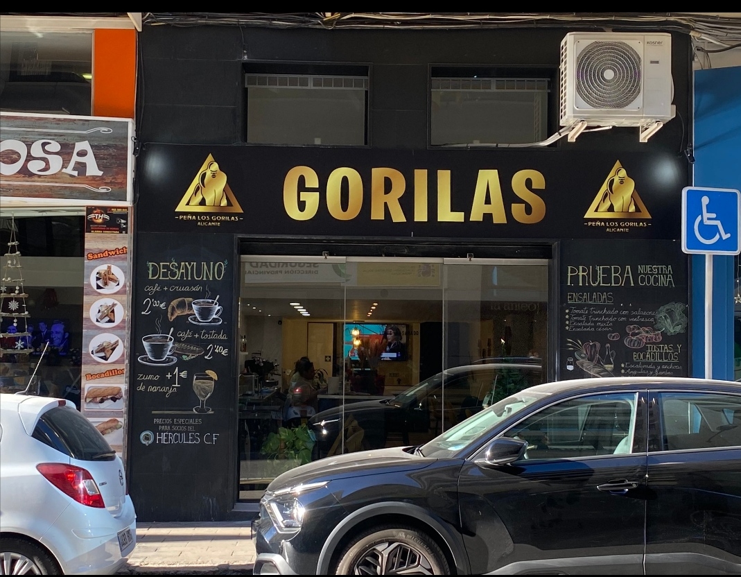 Cafetería los gorilas
