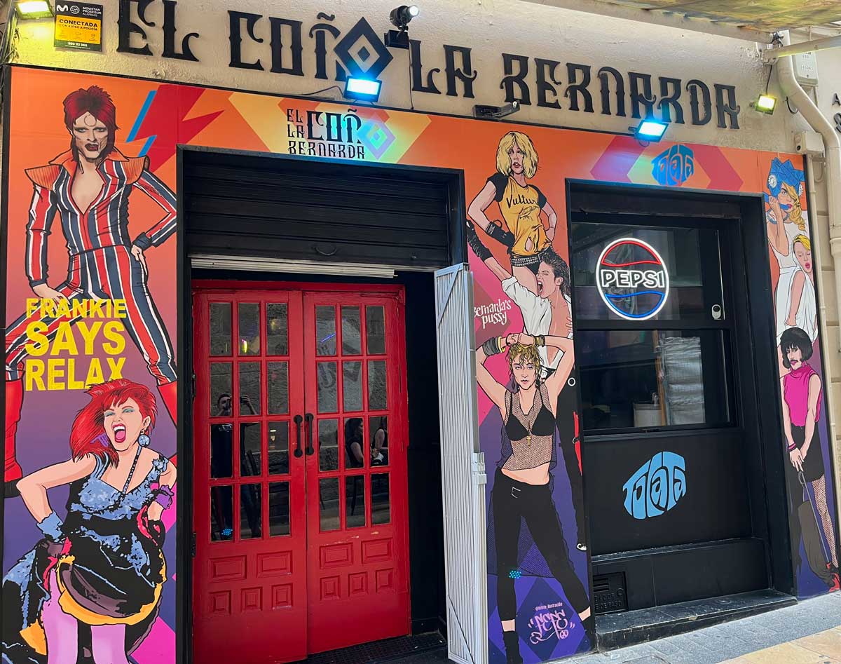El Coño la Bernarda, pub, copas